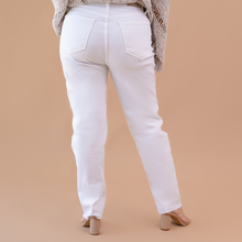 Load image into Gallery viewer, White Cross Denim Pants