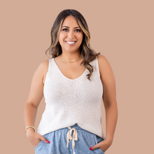 Load image into Gallery viewer, Breeze White Tank