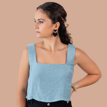 Load image into Gallery viewer, Coastal Winds Crop Top