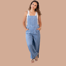 Load image into Gallery viewer, Seaside Denim Overalls