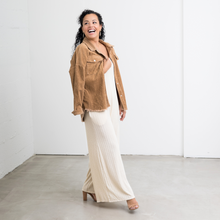 Load image into Gallery viewer, Keep Warm Corduroy Shacket - Love and Neutrals