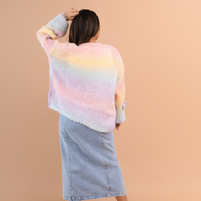 Load image into Gallery viewer, Rainbow Heart Cardigan