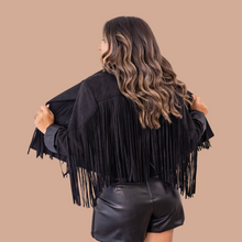 Load image into Gallery viewer, Cambria Fringe Jacket