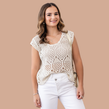 Load image into Gallery viewer, Vanilla & Cream Knit Top