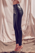 Load image into Gallery viewer, Do I Have Your Attention Leather Pants - Love and Neutrals