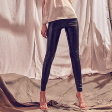 Load image into Gallery viewer, Do I Have Your Attention Leather Pants - Love and Neutrals