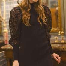 Load image into Gallery viewer, Kiss Me At Midnight Dress - Love and Neutrals