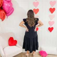 Load image into Gallery viewer, Good Mood Black Dress - Love and Neutrals