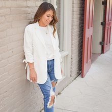 Load image into Gallery viewer, Building an Empire Oversized Blazer - Love and Neutrals