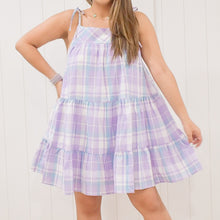 Load image into Gallery viewer, Hop To It Plaid Dress - Love and Neutrals