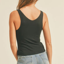 Load image into Gallery viewer, Clean Lines Tank Top - Love and Neutrals