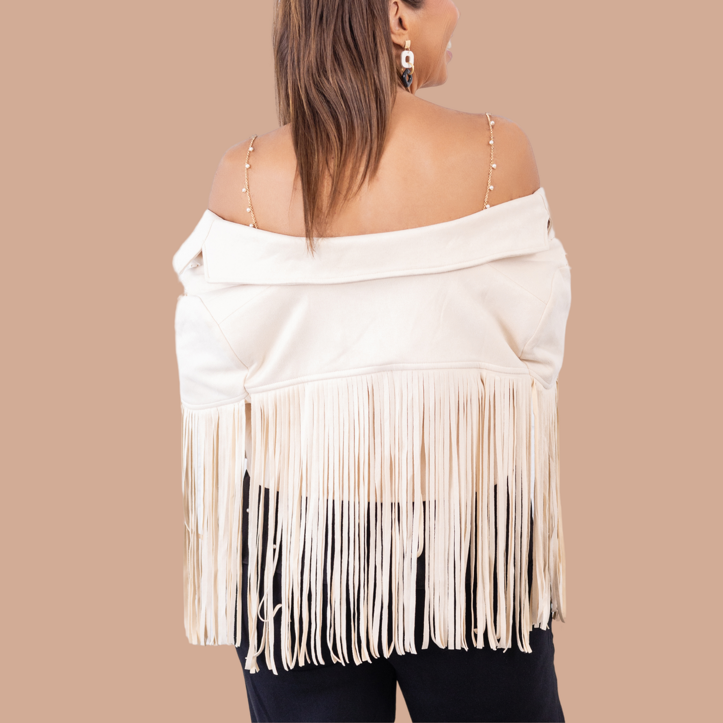 Cambria Fringe Jacket