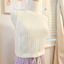 Load image into Gallery viewer, Casual Day Crochet Top
