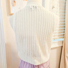 Load image into Gallery viewer, Casual Day Crochet Top
