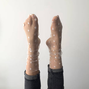 Estelle White Socks