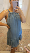 Load image into Gallery viewer, A Warm Day Denim Dress - Love and Neutrals
