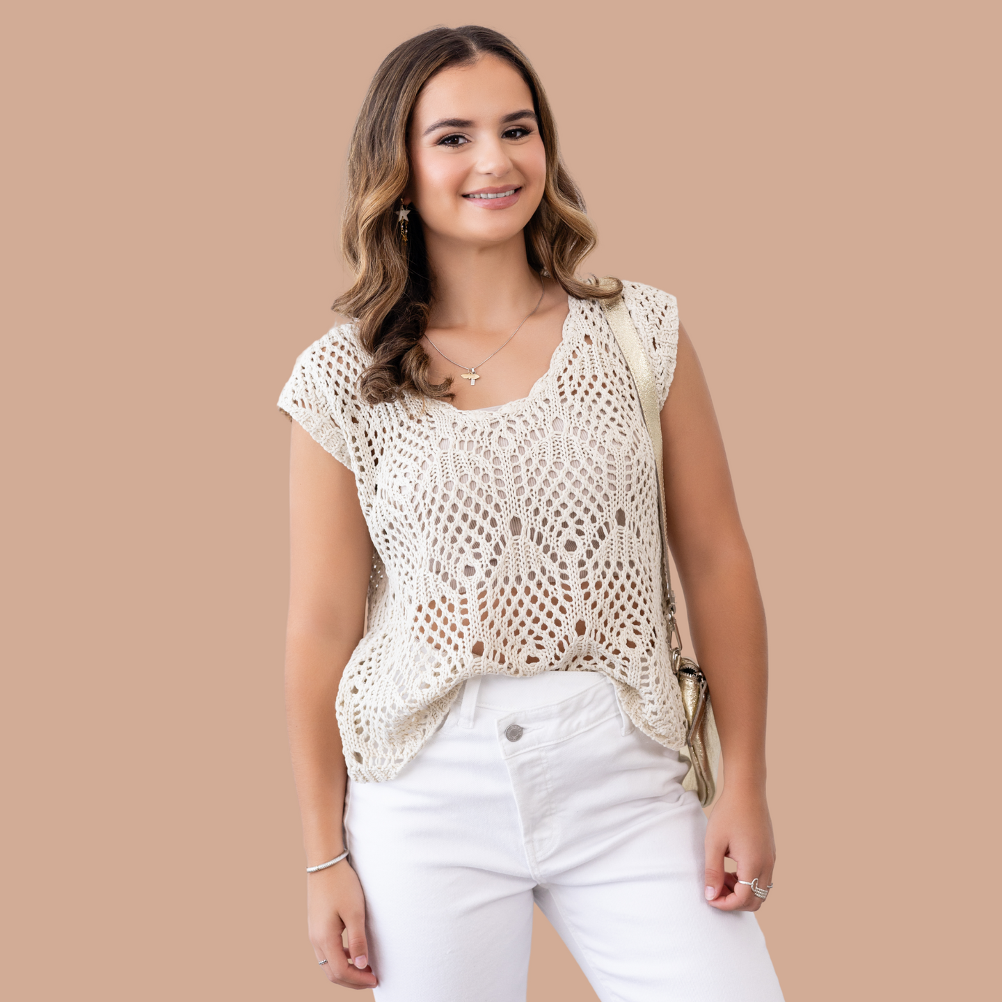 Vanilla & Cream Knit Top