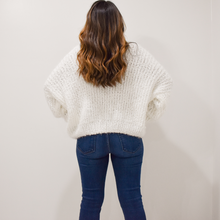 Load image into Gallery viewer, White Christmas Sweater - Love and Neutrals
