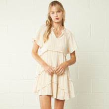 Load image into Gallery viewer, Short Story Dress - Love and Neutrals
