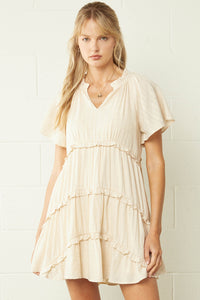 Short Story Dress - Love and Neutrals
