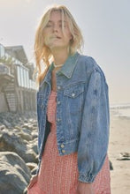 Load image into Gallery viewer, Jenna Denim Jacket - Love and Neutrals
