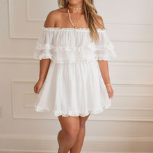 Load image into Gallery viewer, Briar Rose White Dress - Love and Neutrals
