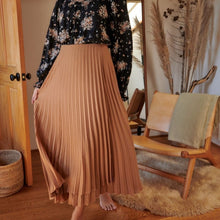 Load image into Gallery viewer, Pleating With You Skirt - Love and Neutrals
